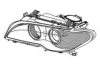 BMW 63126920611 Headlight